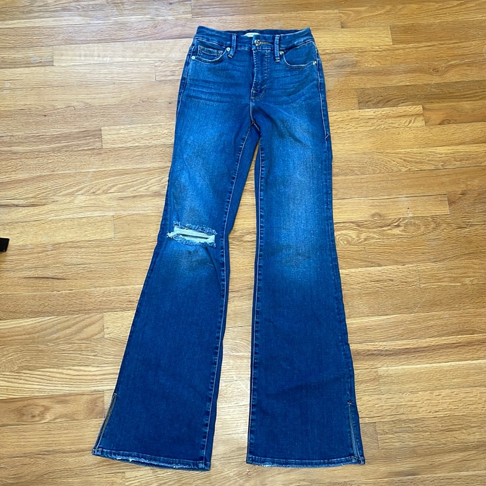 Good American Flare Jeans